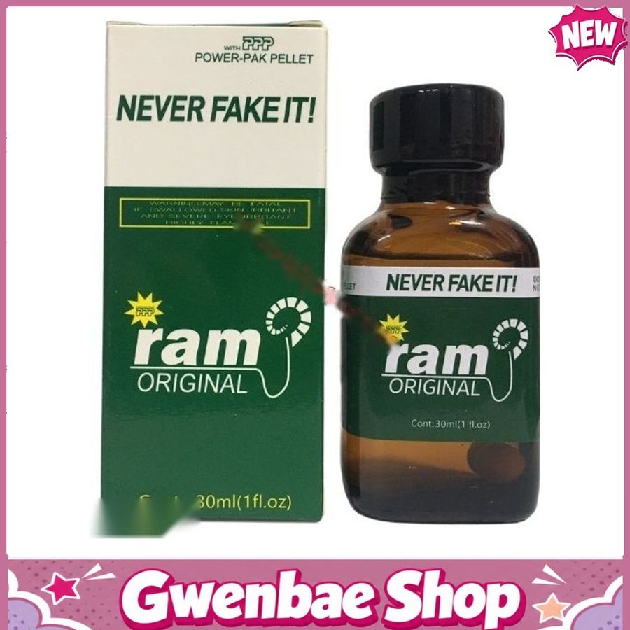Chai Hít Tăng Khoái Cảm Kích Thích Bao Phê Popper Ram Original 30ml chính hãng - Gwenshop Chính Hãng