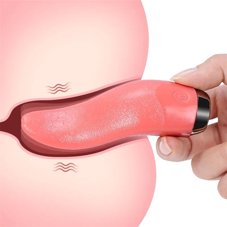 Hàng Chuẩn Nhập Khẩu - Lưỡi Rung Massa Tongue Kích Thích Âm Vật - nhiều chế độ, sạc pin tiện dụng