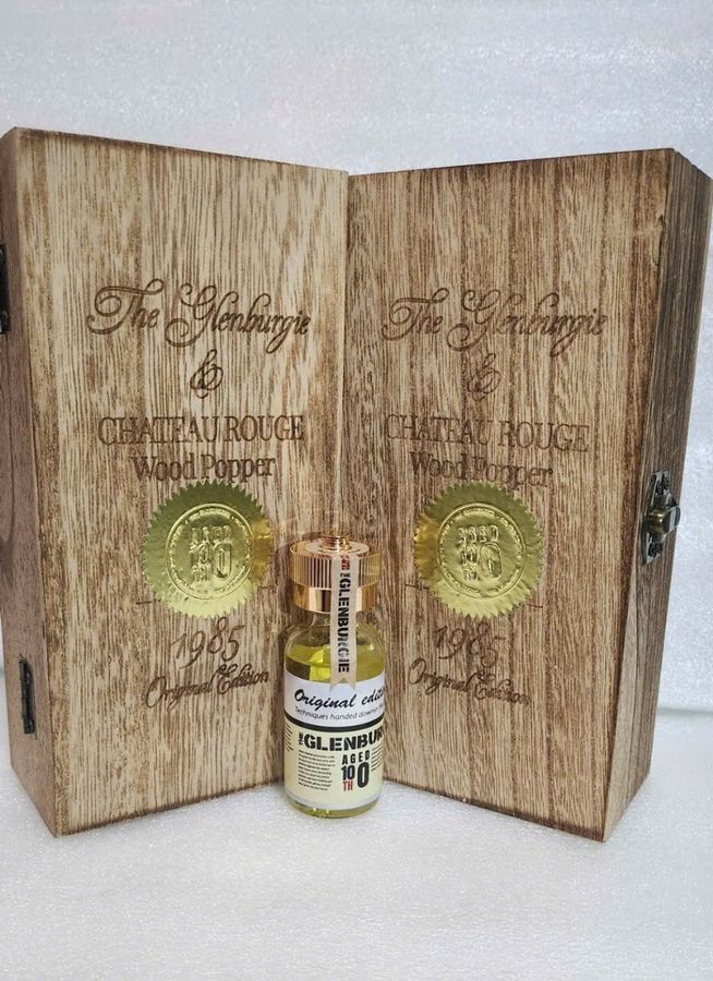 Hàng Chuẩn Nhập Khẩu - Nước Hoa Dung Dịch Hít Thư Giãn Hộp Gỗ 30ml, mẫu 2 Glenburgie - hương dịu, dùng cho cả nam và nữ