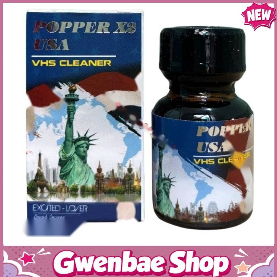 Chai Hít Tăng Khoái Cảm Kích Thích Bao Phê Popper X2 USA 10ml chính hãng - Gwenshop Chính Hãng