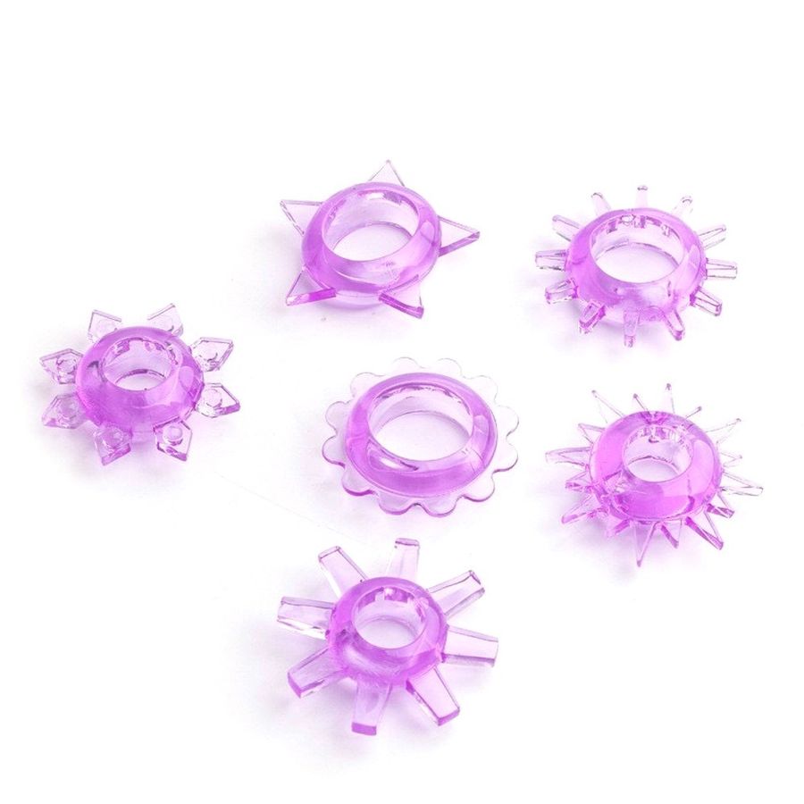 Hàng Chuẩn Nhập Khẩu - Vòng Silicon Hỗ Trợ Gai Silicone Cockring Vòng nhựa trang trí, giao hàng kín đáo