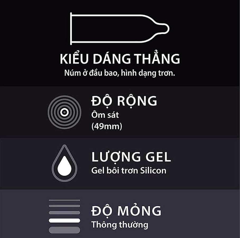 Hàng Nội Địa Cao Cấp - Bao Su Cao Cấp Durex Kingtex - Size Nhỏ - ĐỘ RỘNG - ôm sát cảm giác thật, giao hàng kín đáo