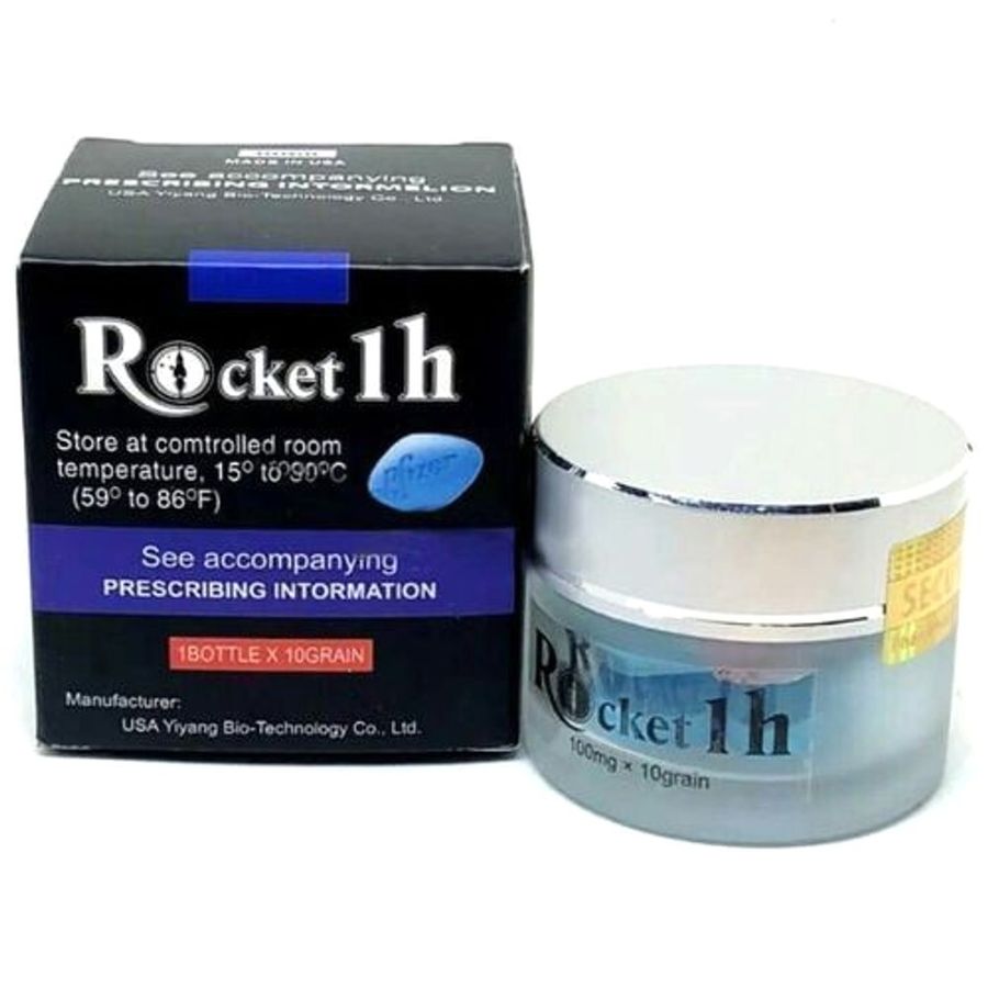 Phiên Bản Chính Hãng - Rocket 1h Cho Nam Giới Hộp 10 Viên 10 grain, giao hàng kín đáo