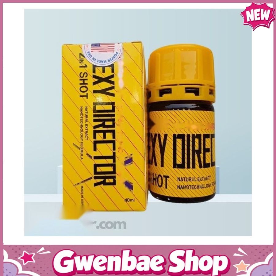 Chai Hít Cực Mạnh Lên Đỉnh Nhanh Popper Sexy Director 40ml chính hãng Hàng Chuẩn - Gwenshop Chính Hãng