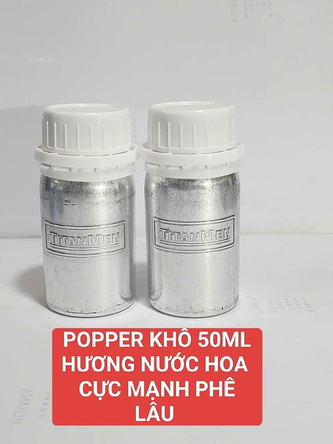 Sản Phẩm Chính Hãng Loại 1 - Dung Dịch Hít Thư Giãn khô 50ml, Hương Thơm Nước Hoa, Cực Mạnh, Phê Lâu, TITANMEN - hương d