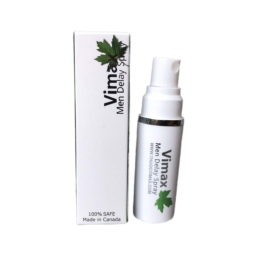 Bản Nhập Khẩu Cao Cấp - Dạng Xịt Vimax Men Delay Spray hỗ trợ kéo dài thời gian mẫu 2, giao hàng kín đáo