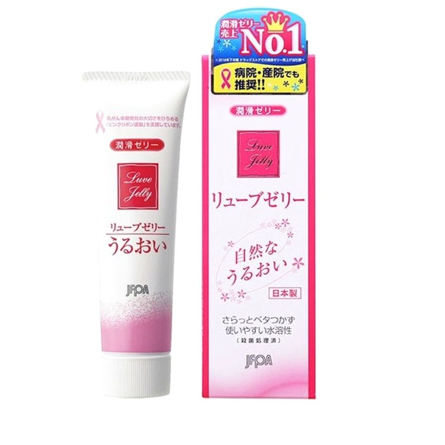 Hàng Chuẩn Nhập Khẩu - Dung Dịch Trơn Bô.i Tron Khi Quan Hệ Của Nhật Bản Jex Luve Jelly 55g mẫu 2 JFPA, giao hàng kín đá