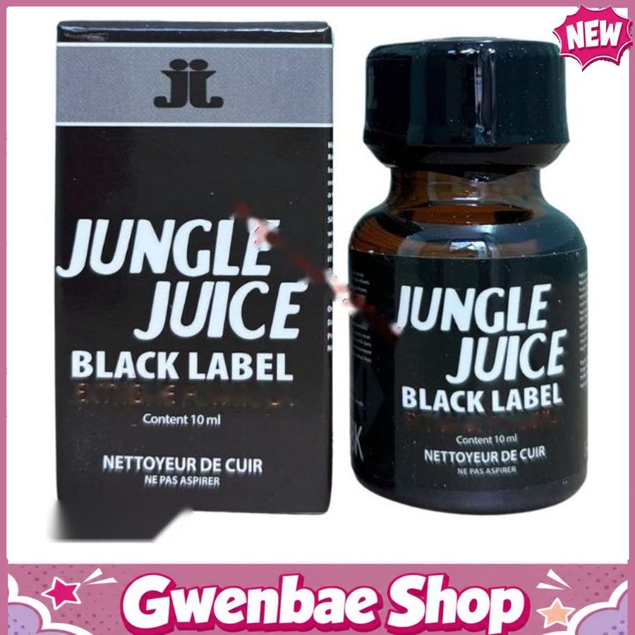 Chai Hít Tăng Khoái Cảm Kích Thích Bao Phê Popper Jungle Juice Black Label 10ml chính hãng - Gwenshop Chính Hãng