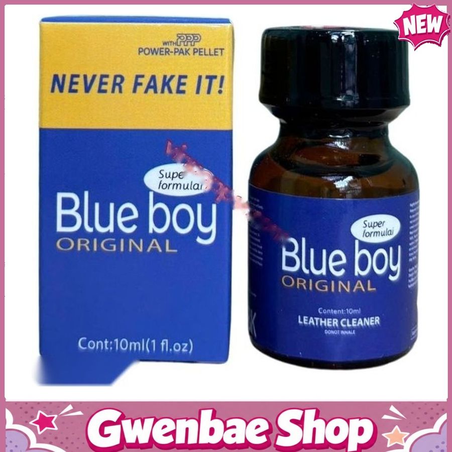 Chai Hít Tăng Khoái Cảm Kích Thích Bao Phê Popper Blue Boy 10ml chính hãng - Gwenshop Chính Hãng