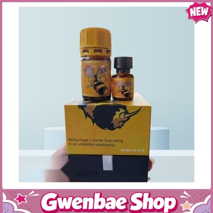 Chai Hít Tăng Khoái Cảm Kích Thích Bao Phê Popper Con ong bắp cày Poisonous Bee 50ml chính hãng - Gwenshop Chính Hãng