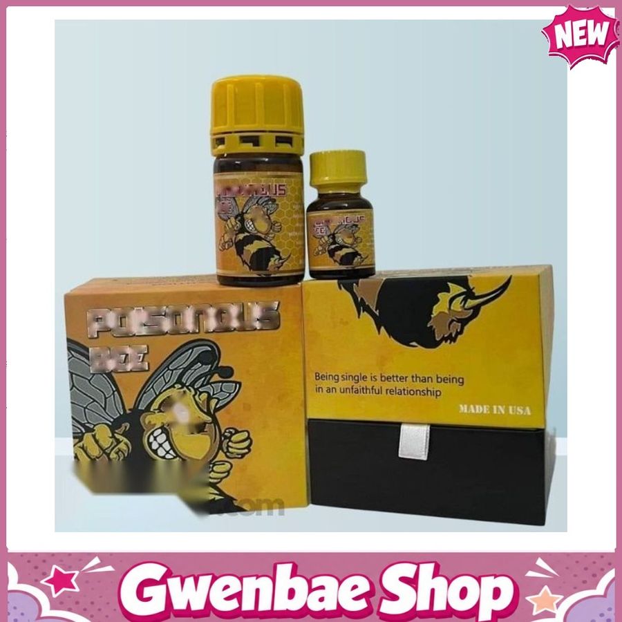 Chai Hít Cực Mạnh Lên Đỉnh Nhanh Popper Con ong bắp cày Poisonous Bee 50ml chính hãng - Gwenshop Chính Hãng