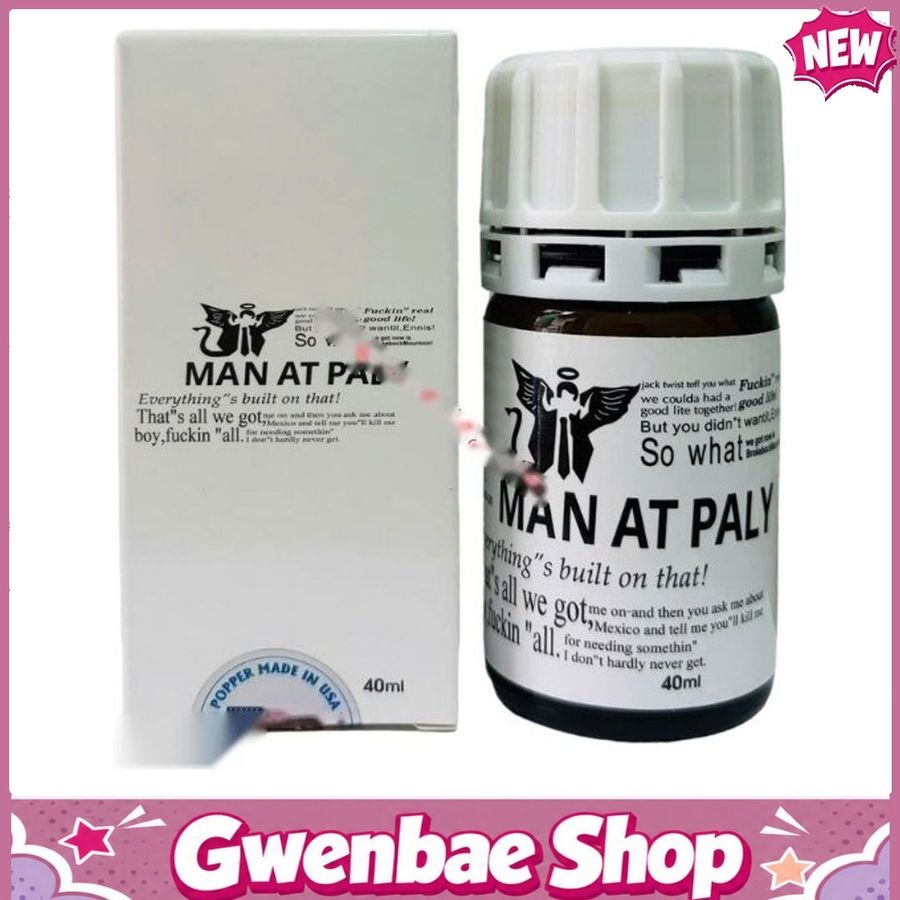 Chai Hít Tăng Khoái Cảm Kích Thích Bao Phê Popper Man At Play trắng 40ml chính hãng - Gwenshop Chính Hãng