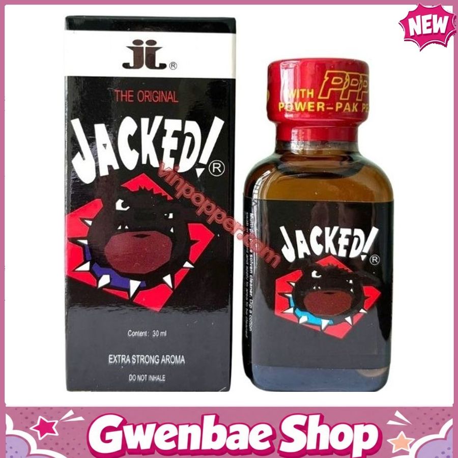Chai Hít Tăng Khoái Cảm Kích Thích Bao Phê Popper con chó Jacked 30ml chính hãng - Gwenshop Chính Hãng