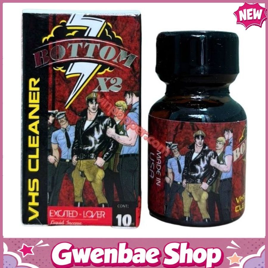 Chai Hít Tăng Khoái Cảm Kích Thích Bao Phê Popper Bottom x2 10ml chính hãng dành cho bot - Gwenshop Chính Hãng