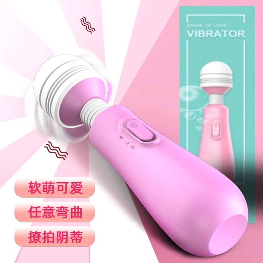 Hàng Chuẩn Nhập Khẩu - Thiết Bị Massage Rung đôi cao cấp mẫu 2 SPARK OF LOVE - nhiều chế độ, sạc pin tiện dụng
