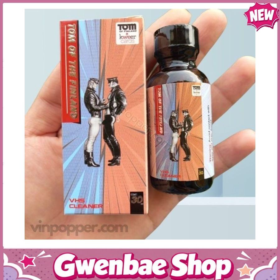 Chai Hít Tăng Khoái Cảm Kích Thích Bao Phê Popper Tom Of The Finland 30ml chai tròn chính hãng - Gwenshop Chính Hãng