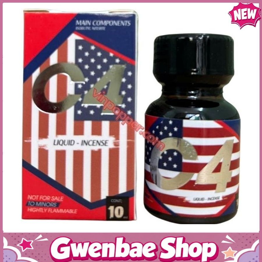 Chai Hít Tăng Khoái Cảm Kích Thích Bao Phê Popper C4 10ml chính hãng - Gwenshop Chính Hãng