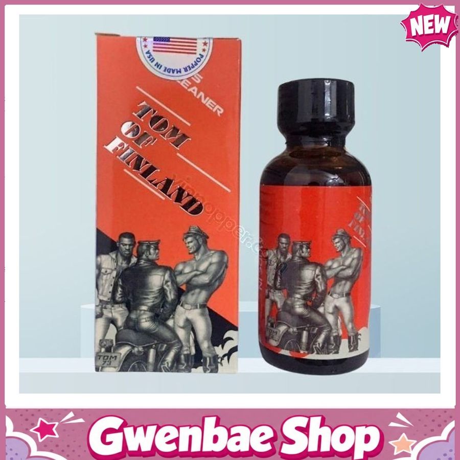 Chai Hít Tăng Khoái Cảm Kích Thích Bao Phê Popper Tom Of Finland đỏ 30ml chai tròn chính hãng - Gwenshop Chính Hãng