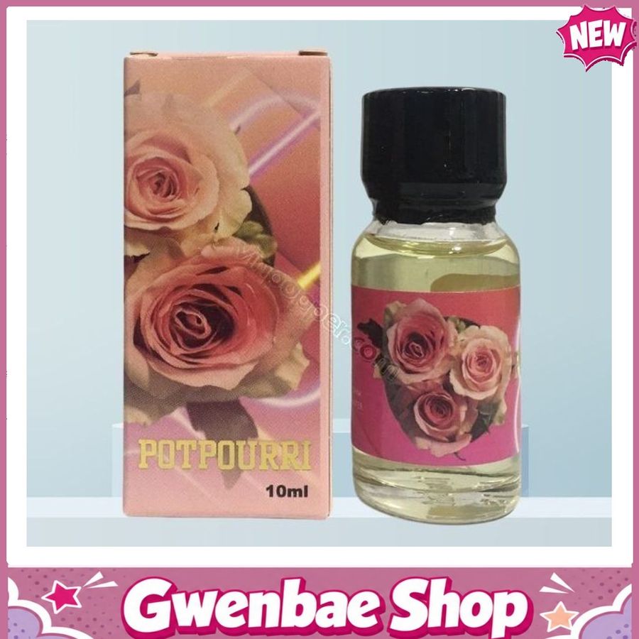 Chai Hít Tăng Khoái Cảm Kích Thích Bao Phê Popper Potpourri hương hoa hồng 10ml chính hãng - Gwenshop Chính Hãng