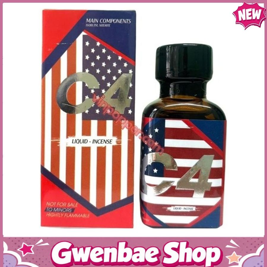 Chai Hít Tăng Khoái Cảm Kích Thích Bao Phê Popper C4 30ml chính hãng - Gwenshop Chính Hãng