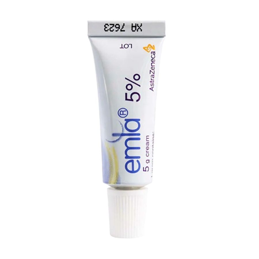 Hàng Nội Địa Cao Cấp - Dung Dịch Bôi Emlaa Cream 5% Thụy Điển Cường Hóa Thời Gian Tuýp 1g AstraZeneca, giao hàng kín đáo