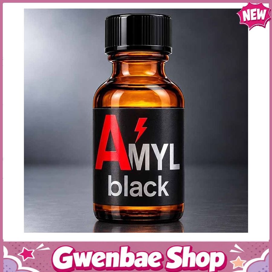Chai Hít Tăng Khoái Cảm Kích Thích Bao Phê AMYL BLACK 30 ml - Gwenshop Chính Hãng