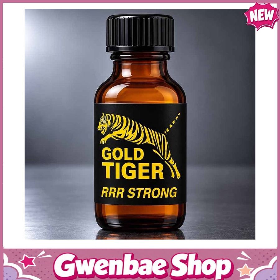 Chai Hít Tăng Khoái Cảm Kích Thích Bao Phê GOLD TIGER AMYL 30 ml - Gwenshop Chính Hãng