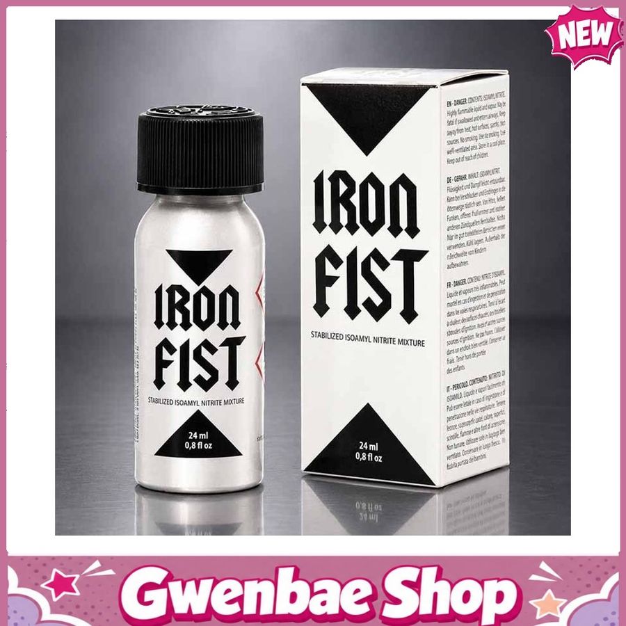 Chai Hít Tăng Khoái Cảm Kích Thích Bao Phê Iron Fist Amyl 24 ml - Gwenshop Chính Hãng