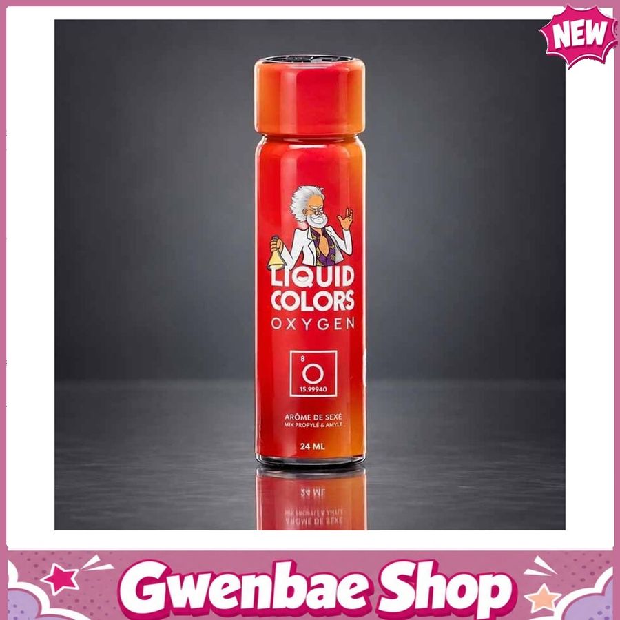 Chai Hít Tăng Khoái Cảm Kích Thích Bao Phê Liquid Colors OXYGEN 24 ml - Gwenshop Chính Hãng
