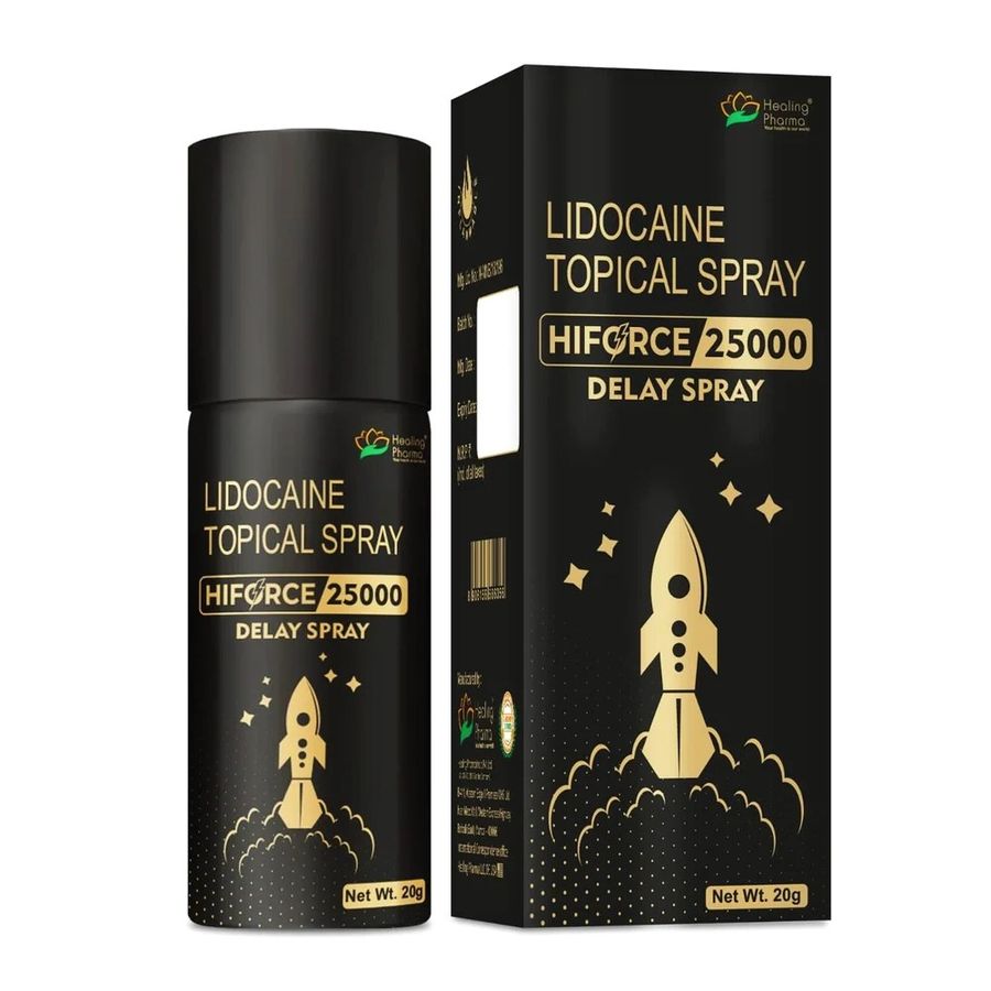 Sản Phẩm Chính Hãng Loại 1 - Dung Dịch Xịt Phòng Ấn Độ - Hiforce 20g Healing Pharma - hỗ trợ kéo dài thời gian, thấm nha