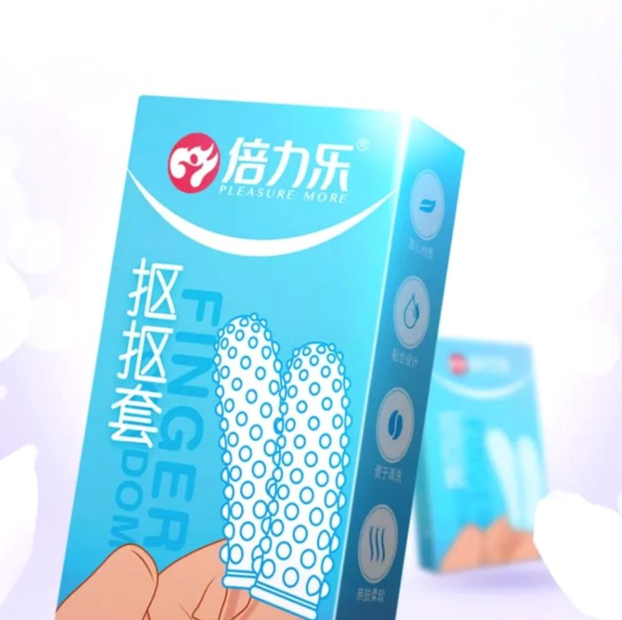 Hàng Chuẩn Nhập Khẩu - Màng Ngón Tay Vệ Sinh Kou Kou Tao 2's Chất Liệu Y Tế Soft-Touch Cao Cấp & Co Giãn Tốt, giao hàng 