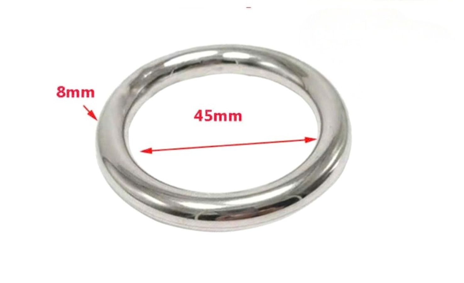 Sản Phẩm Chính Hãng Loại 1 - Vòng Silicon Hỗ Trợ INOX Cao Cấp -Cho DV Không có 45mm, giao hàng kín đáo