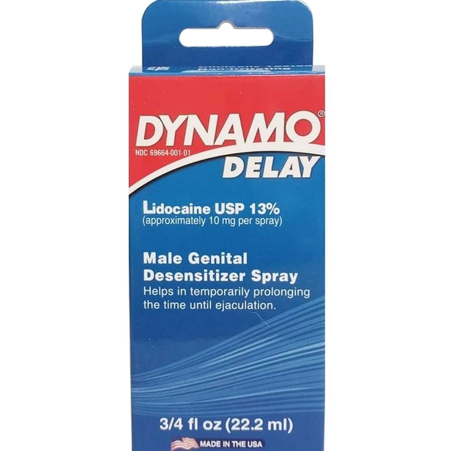 Dòng Cao Cấp Chính Hãng - Dung Dịch Xịt Cường Hóa Thời Gian Mỹ Dynamo Delay 22.2ml, giao hàng kín đáo