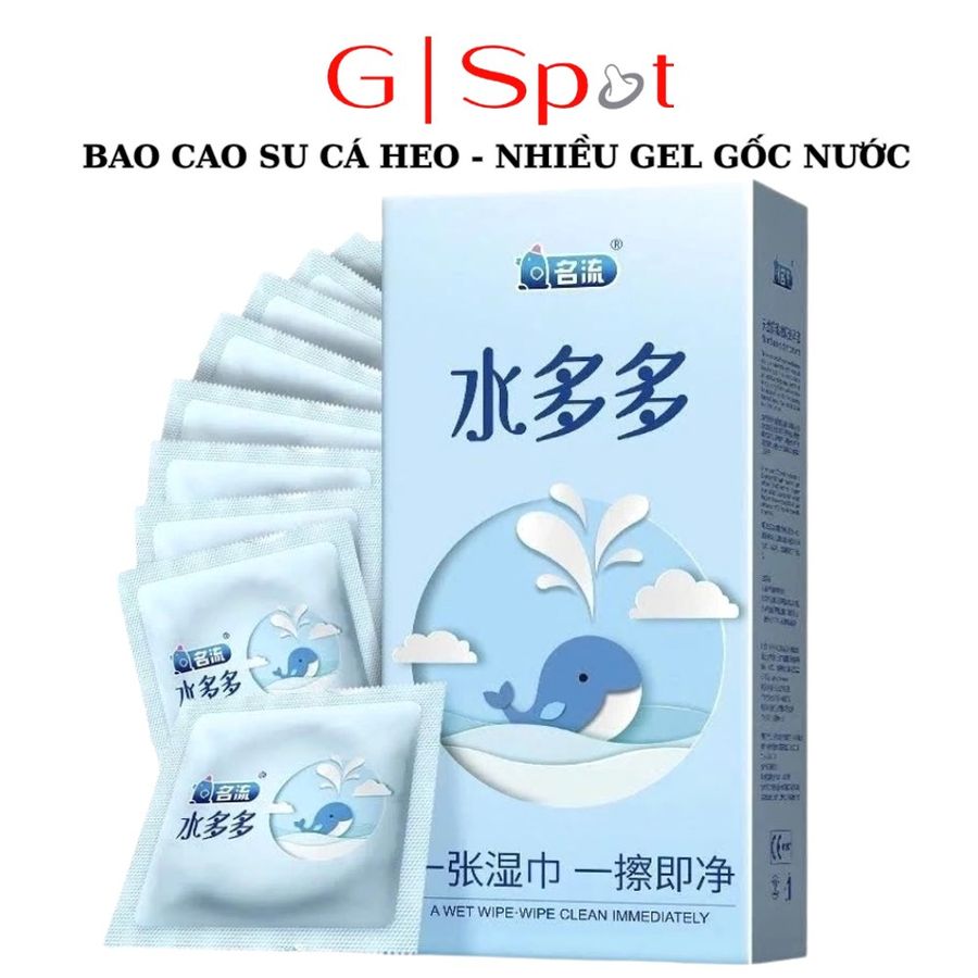Dòng Cao Cấp Chính Hãng - Bao Su Cao Cấp Nội Địa Trung Ca Heo Màu Xanh - Nhiều Gel Gốc Nước mẫu 2 10 - ôm sát cảm giác t