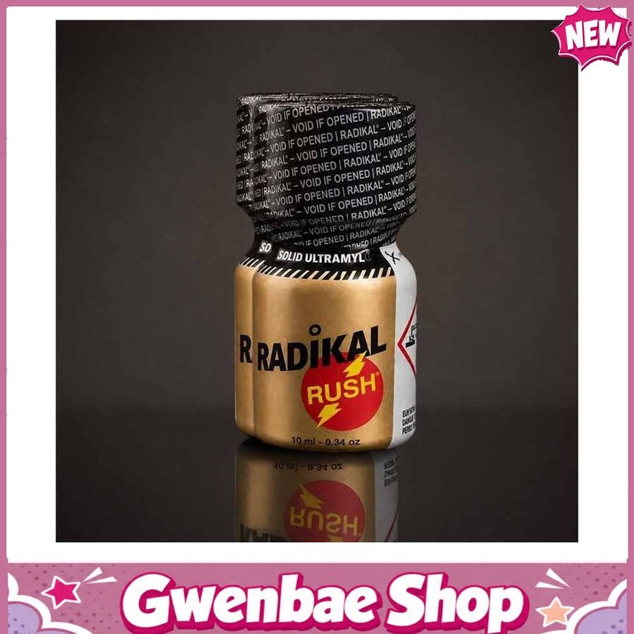 Chai Hít Tăng Khoái Cảm Kích Thích Bao Phê RADIKAL GOLD RUSH 10 ML - Gwenshop Chính Hãng