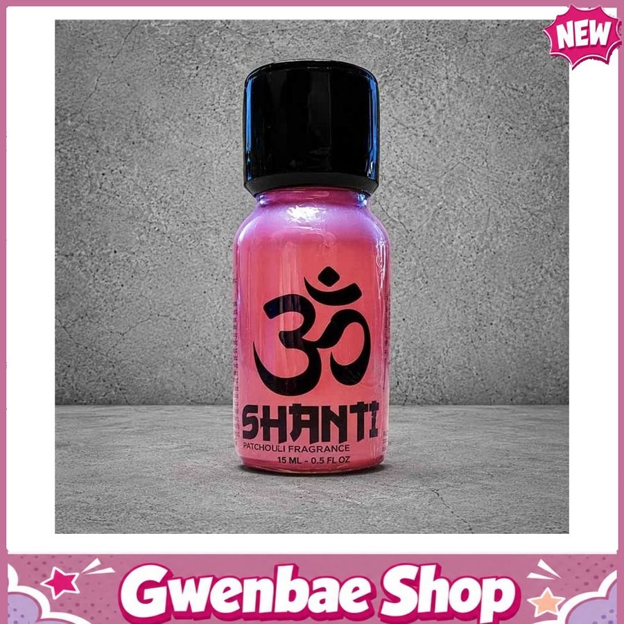 Chai Hít Tăng Khoái Cảm Kích Thích Bao Phê Shanti Patchouli - 15ml - Gwenshop Chính Hãng