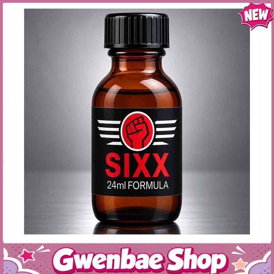 Chai Hít Tăng Khoái Cảm Kích Thích Bao Phê SIXX AMYL 24ML - Gwenshop Chính Hãng