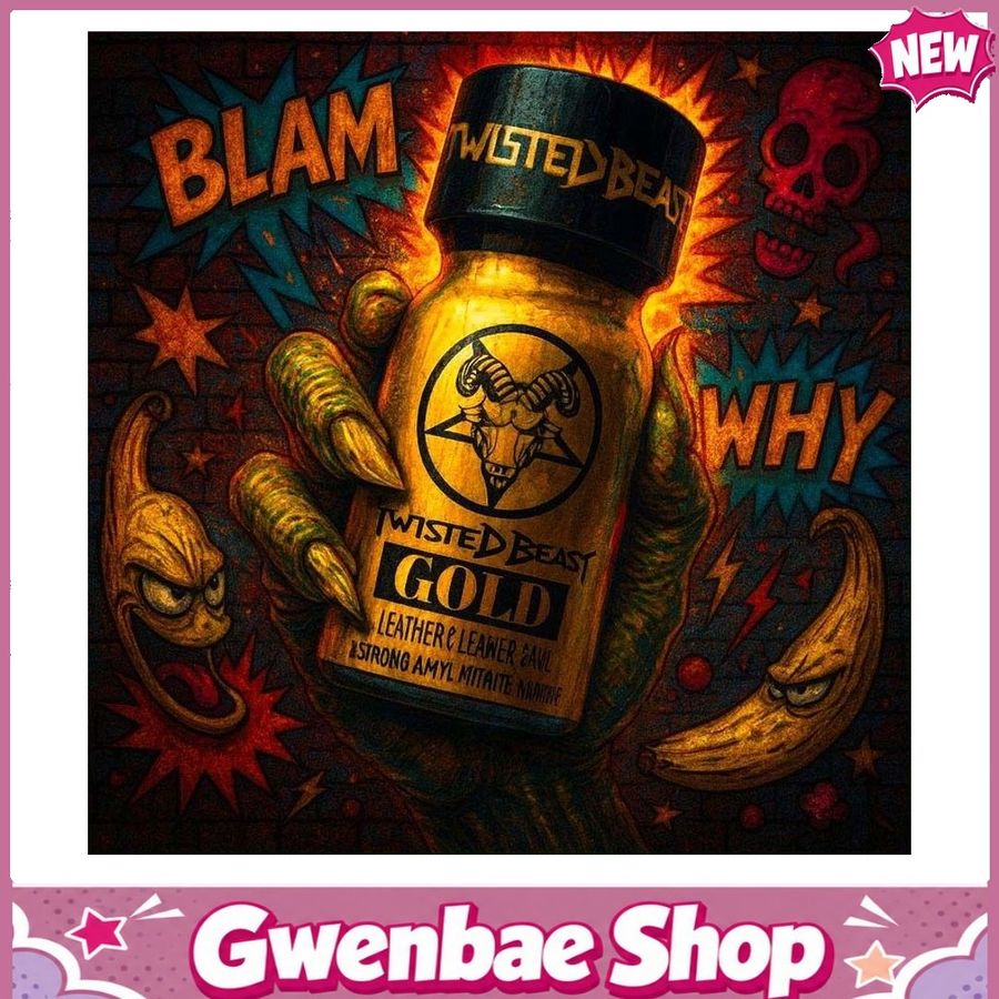 Chai Hít Tăng Khoái Cảm Kích Thích Bao Phê Twisted Beast Gold 10ml - Gwenshop Chính Hãng