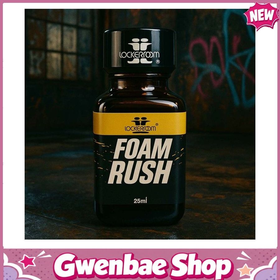 Chai Hít Tăng Khoái Cảm Kích Thích Bao Phê FOAM Rush 25 ml - Gwenshop Chính Hãng