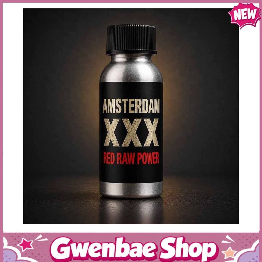 Chai Hít Tăng Khoái Cảm Kích Thích Bao Phê AMSTER`D RED XXX ALU BOTTLE 25 ML - Gwenshop Chính Hãng