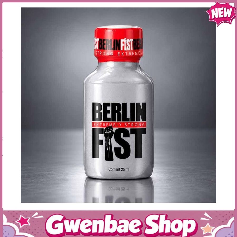 Chai Hít Tăng Khoái Cảm Kích Thích Bao Phê BERLIN FIST Extreme Strong 25ml - Gwenshop Chính Hãng