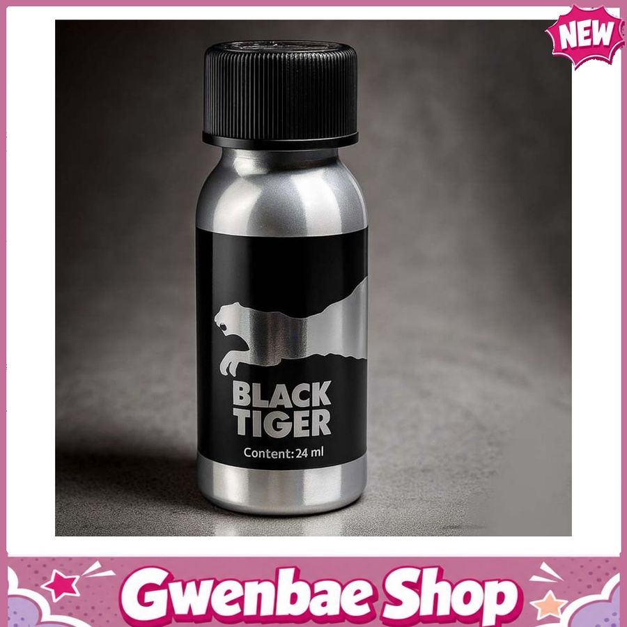 Chai Hít Tăng Khoái Cảm Kích Thích Bao Phê BLACK RAW SILVER 24 ml - Gwenshop Chính Hãng