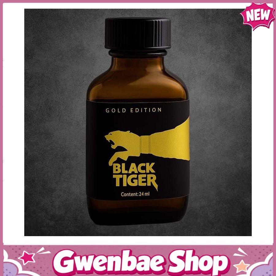 Chai Hít Tăng Khoái Cảm Kích Thích Bao Phê Black Tiger Gold 24ml - Gwenshop Chính Hãng