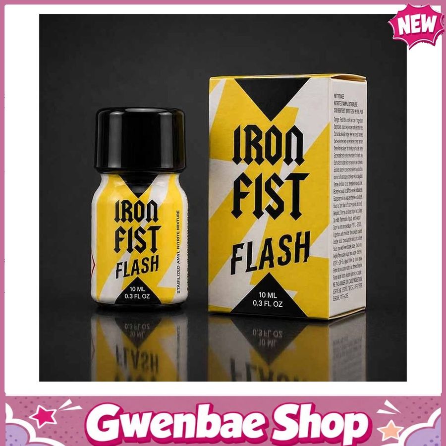 Chai Hít Tăng Khoái Cảm Kích Thích Bao Phê Flash by Iron Fist 10ml - Gwenshop Chính Hãng