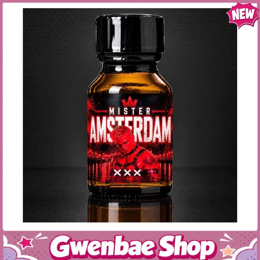 Chai Hít Cực Mạnh Lên Đỉnh Nhanh Mister Amsterdam 24 ml - Gwenshop Chính Hãng