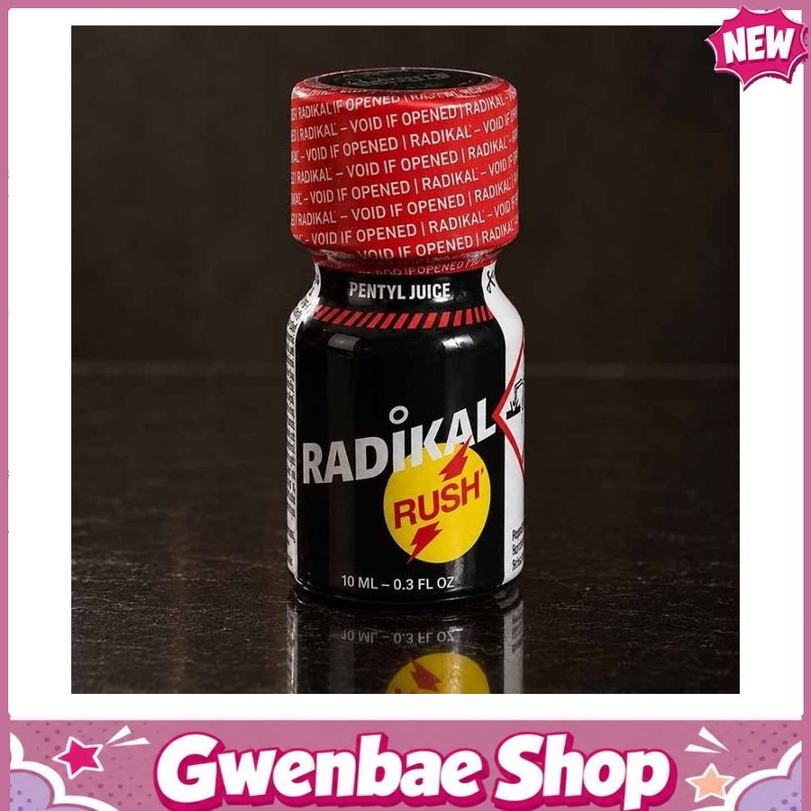 Chai Hít Tăng Khoái Cảm Kích Thích Bao Phê Radikal Rush Pentyl Juice - 10 ml - Gwenshop Chính Hãng