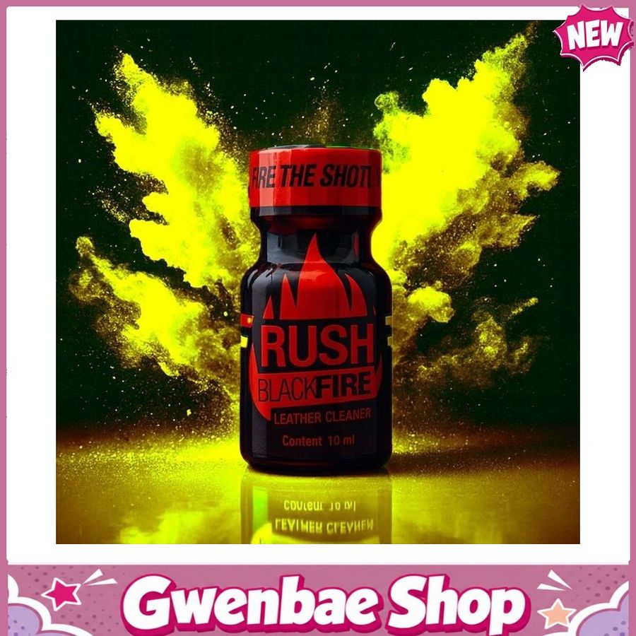 Chai Hít Tăng Khoái Cảm Kích Thích Bao Phê Rush Black Fire 10ml - Gwenshop Chính Hãng