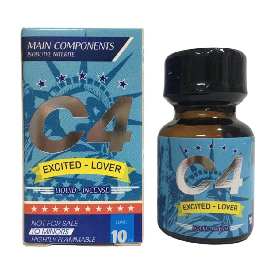 Phiên Bản Chính Hãng - Dung Dịch Hít Thư Giãn C4 Xanh 10ml Mẫu Mới - hương dịu, dùng cho cả nam và nữ
