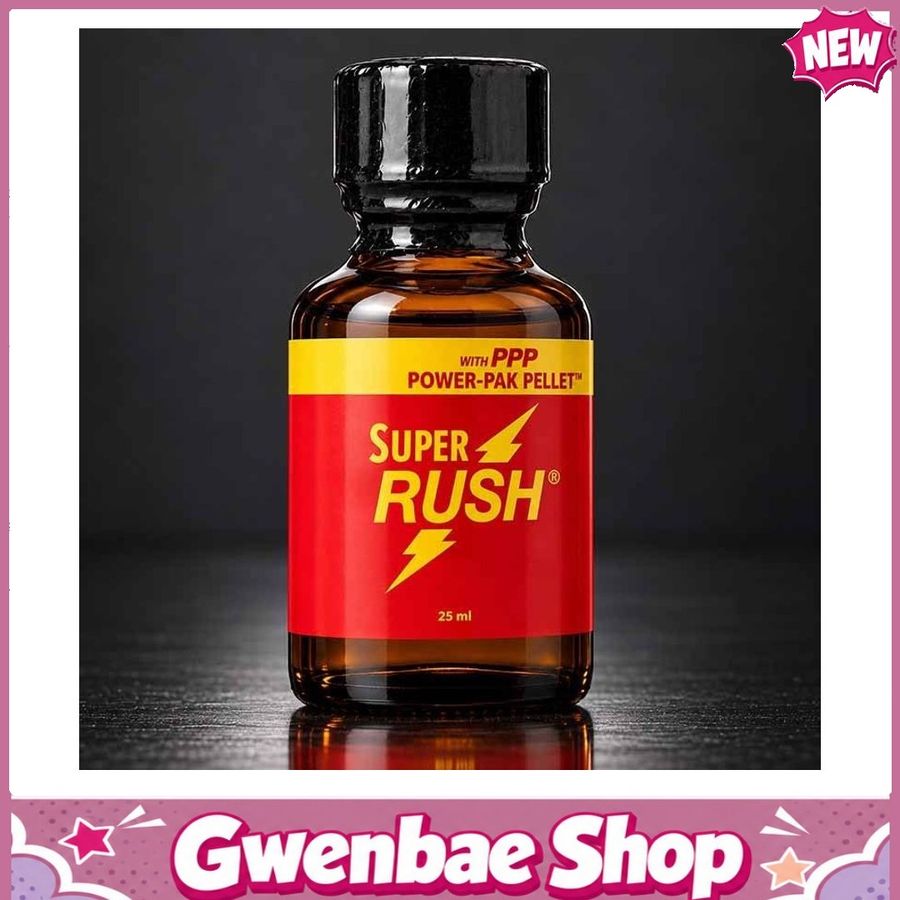 Chai Hít Tăng Khoái Cảm Kích Thích Bao Phê Super RUSH US-PWD in the Box 25 ml - Gwenshop Chính Hãng