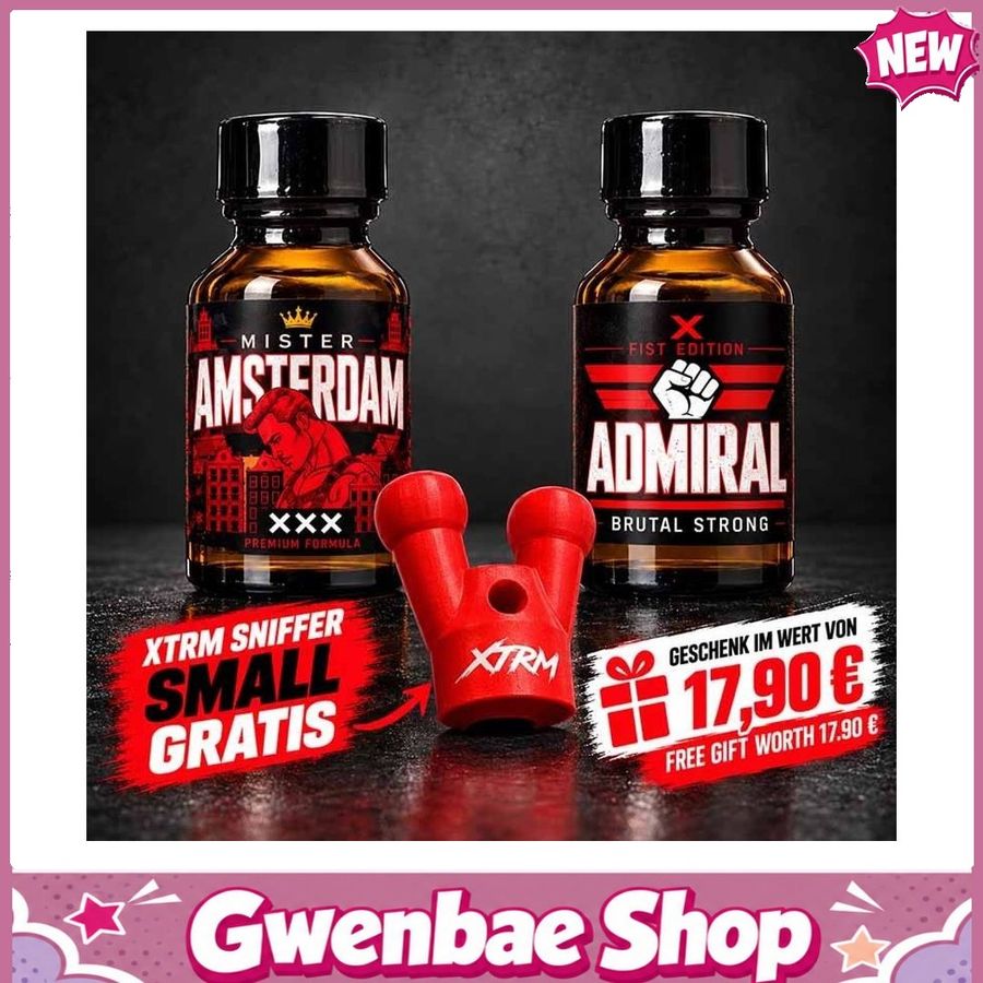Chai Hít Tăng Khoái Cảm Kích Thích Bao Phê BATTLE – MISTER AMSTERDAM XXX vs. ADMIRAL 2x 10 ml - Gwenshop Chính Hãng